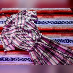 Sabra retro linen dress